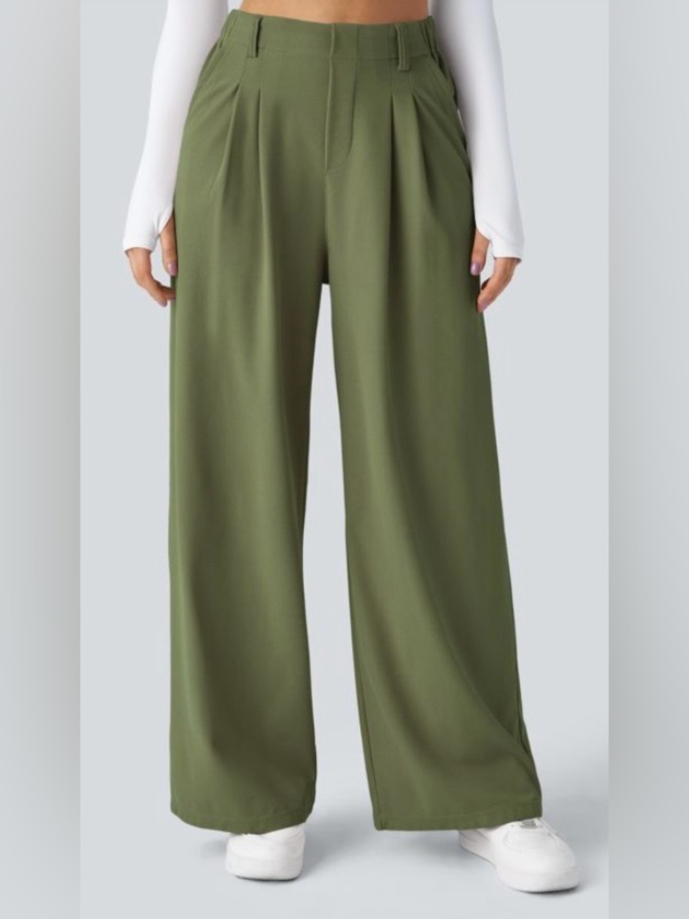 2X. HALARA FLEX WIDE LEG WAFFLE PANTS